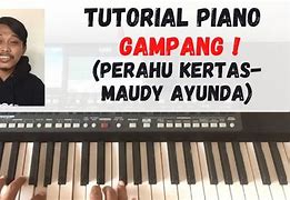 Perahu Kertas Piano Chord